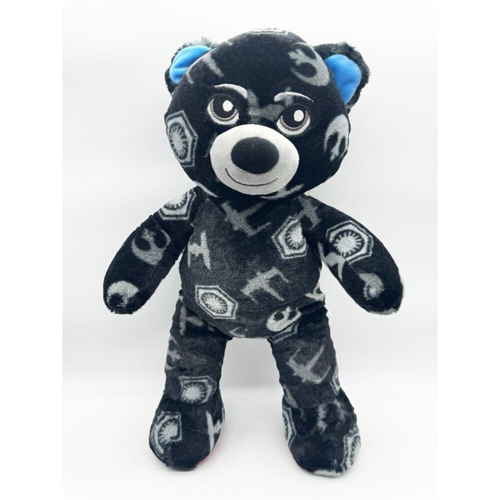 Build A Bear Star Wars Teddy Dark Side Vs Light Side 15” Plush Teddy